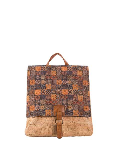 Light Brown Vintage Roomy Backpack 
